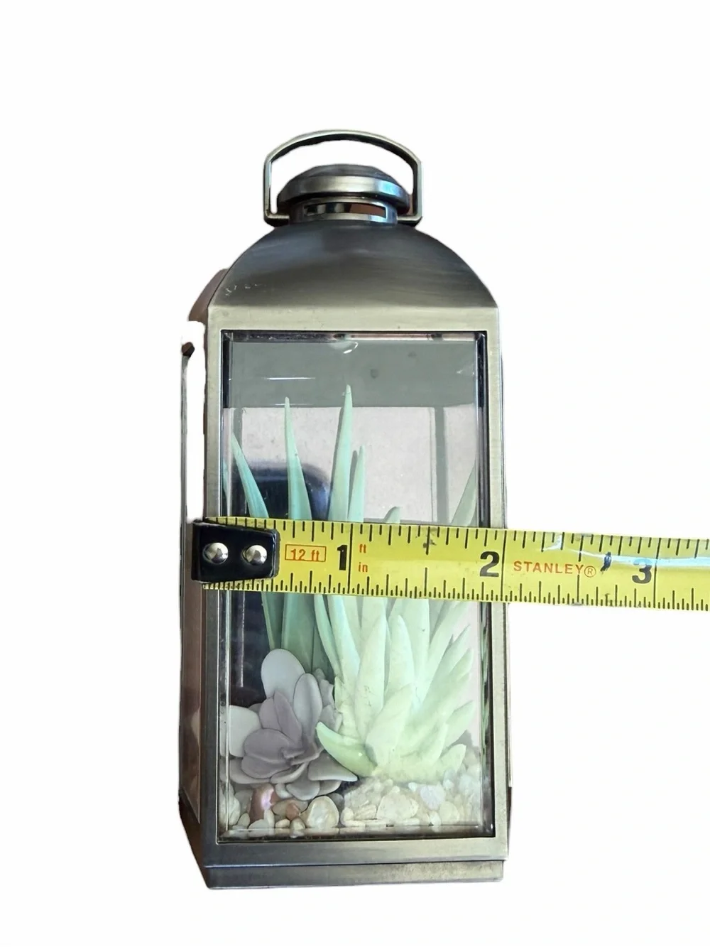 Bath & Bodyworks Wallflower Light Up Lantern w/ Succulents - Picture 5 of 7